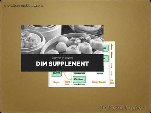 Dr. Kevin Conners - DIM and &#039;bad estrogens&#039;