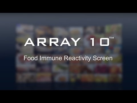 Array 10 — Multiple Food Immune Reactivity Screen