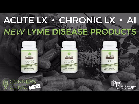New Lyme Disease Products Custom Formulated by Dr Conners with PHP!