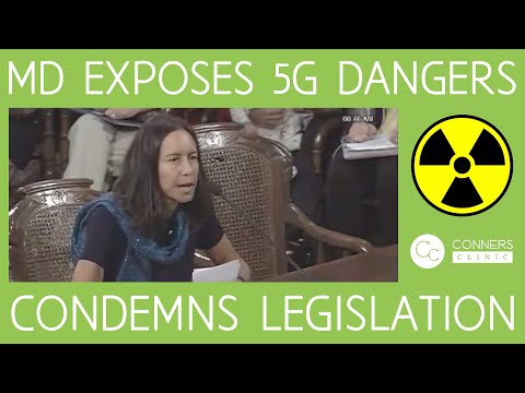 MD Exposes Dangers of 5G Tech, Condemns Small Cell Tower Legislation