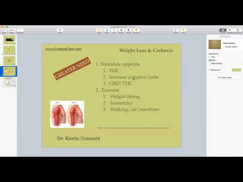 Dr. Kevin Conners - Cachexia and Cancer